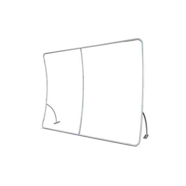 Description Stand Stand Courbé U Personnalisable : Effet Garanti