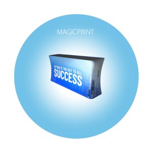 Comptoir publicitaire rectangle personnalisable