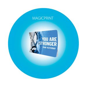 Stand courbé U publicitaire personnalisable