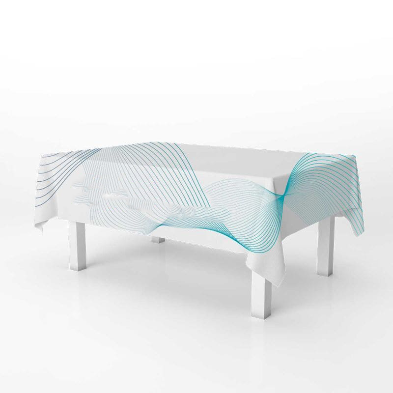 Nappe publicitaire personnalisée en tissu