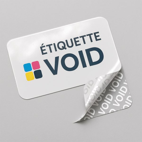 Printable Void Label Custom VOID Labels: Security and Traceability