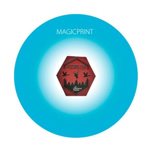 écusson publicitaire personnalisable en cuir