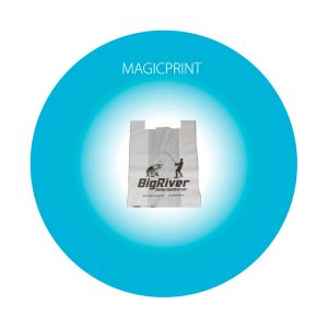 Sacs plastiques T‑Shirt personnalisés