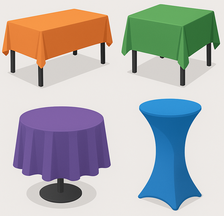nappe personnalisable stretch
