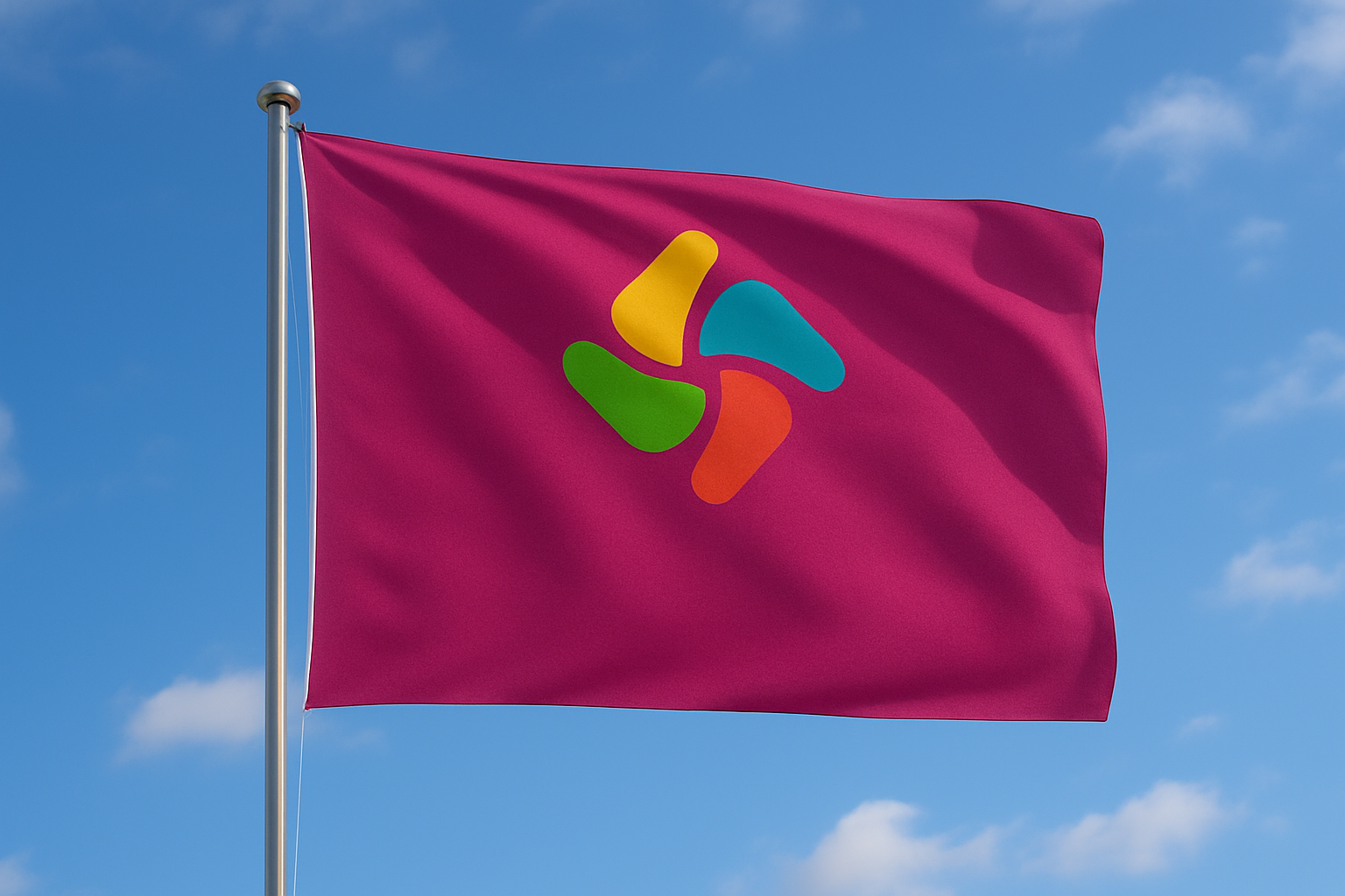personnalisation drapeau