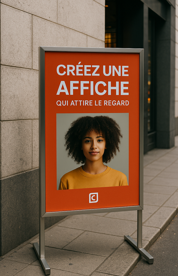 affiche personnalisable prix