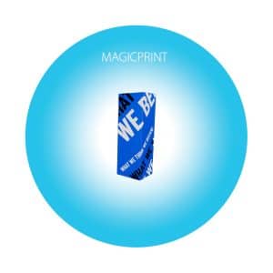 Totem lumineux LED personnalisé pour magasin et salon professionnel