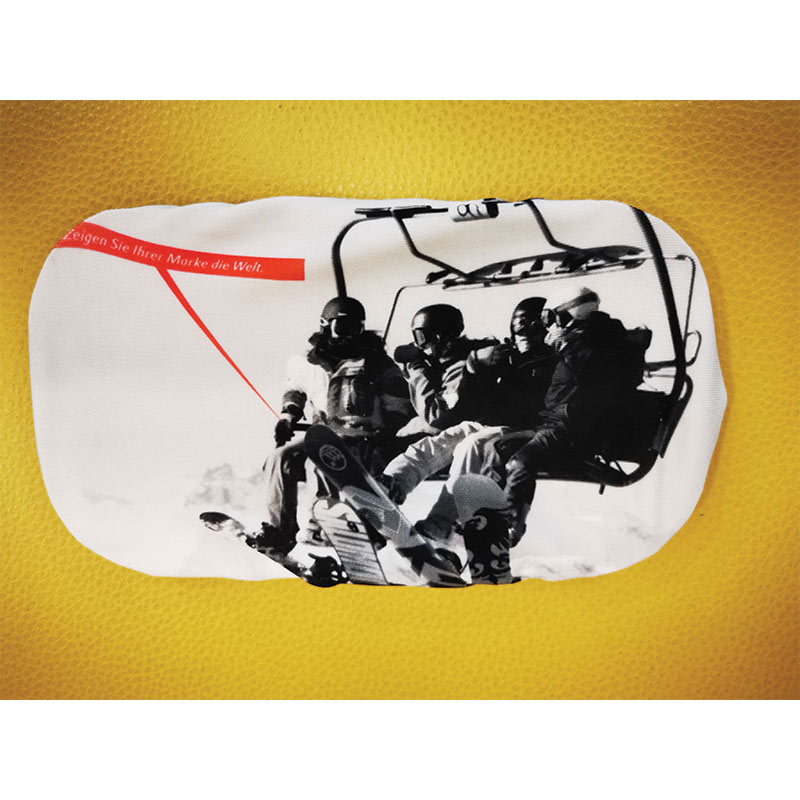 Housse lunettes ski personnalisée souple et résistante pour protéger les verres