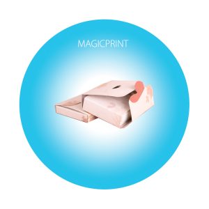 Étui carton mouchoir personnalisé compact avec impression quadri pour communication événementielle