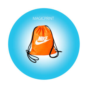 Sac dos cordelette personnalisé avec impression sublimation haute qualité pour communication événementielle