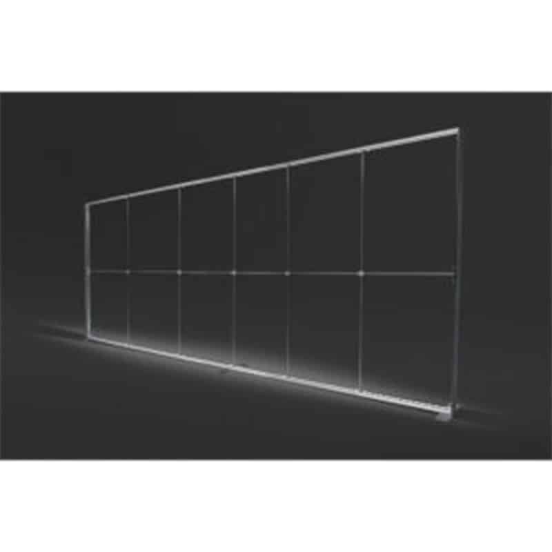 Stand lumineux LED personnalisé avec éclairage intégré