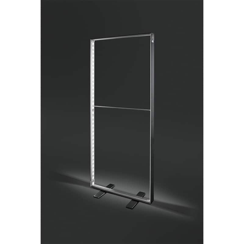 Stand lumineux pliable personnalisé avec finition professionnelle