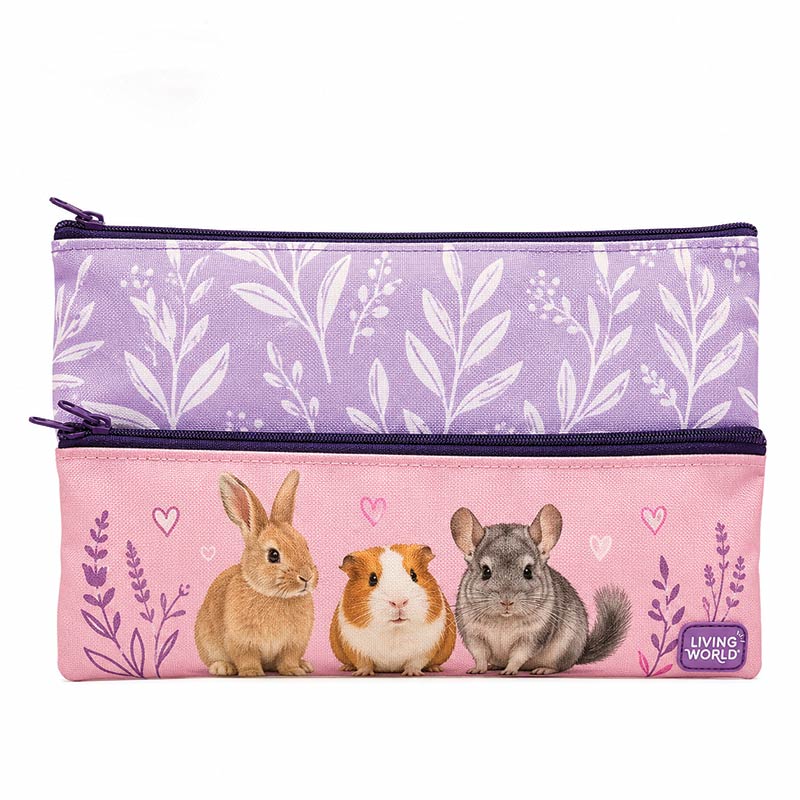 Pochette polyvalente personnalisable pour objets du quotidien et usage scolaire