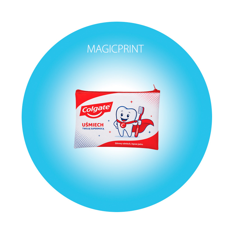 Trousse polyvalente personnalisée MagicPrint pour stylos, maquillage et accessoires