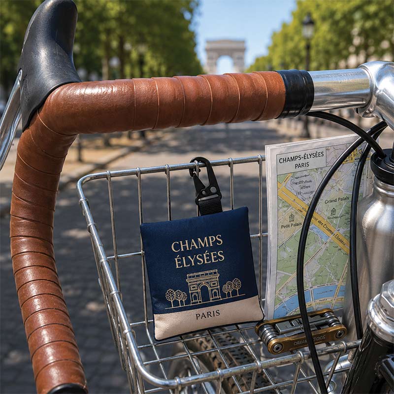 Petit sac pratique avec fermeture éclair et sangle pour un transport facile