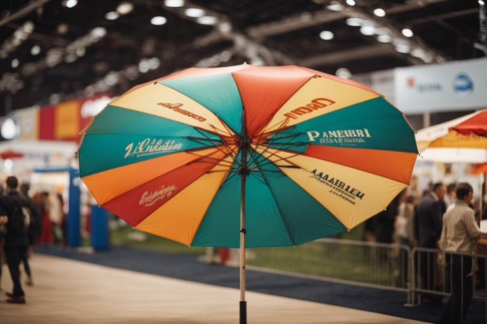 Parasols avec Logos : La Puissance de la Personnalisation Publicitaire