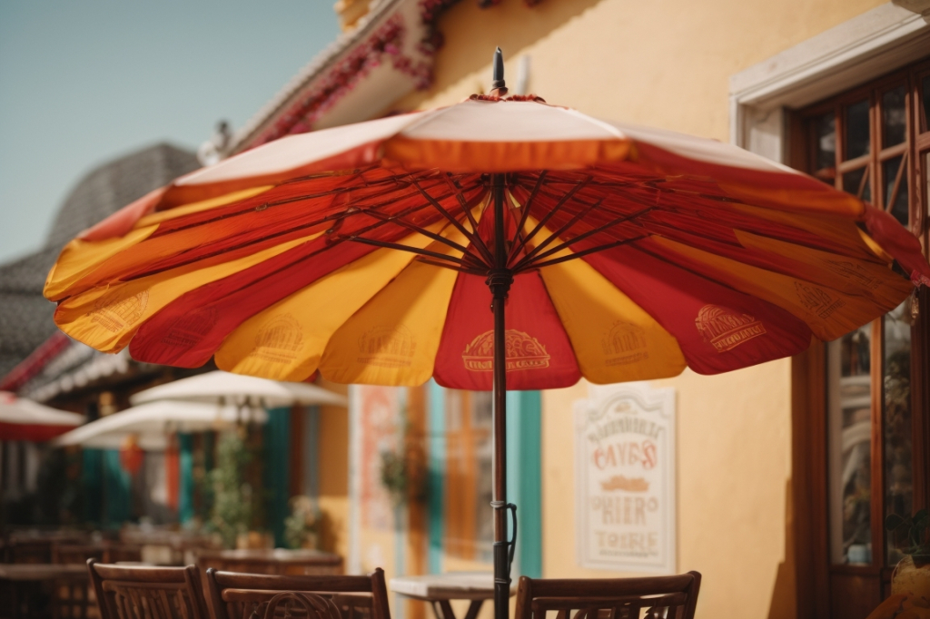 L'Élégance des Parasols Personnalisés pour les Hôtels