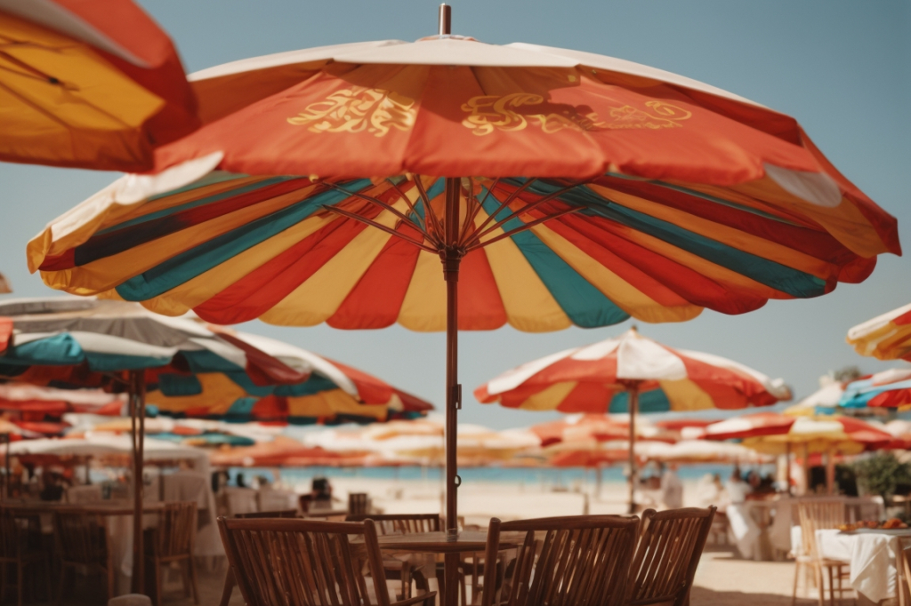 Parasols Personnalisés avec Manivelle : Le Confort et la Personnalisation Réunis