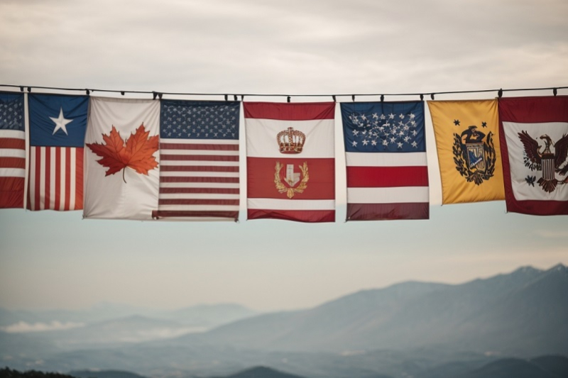 Panache Publicitaire : Les Guirlandes de Drapeaux à l'Image de Votre Entreprise
