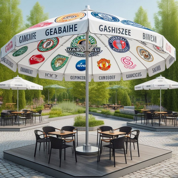Parasols Personnalisés Multicolores : L'Éclat de Votre Marque en Toutes Couleurs