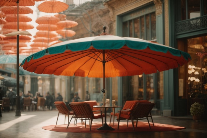 Parasols Personnalisés Chauffants : L'Élégance au Service du Confort