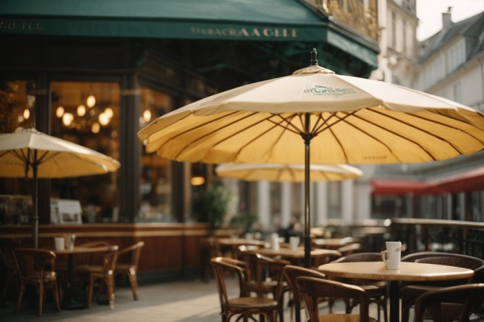 Parasols Personnalisés pour Piscines : L'Art de la Publicité Estivale