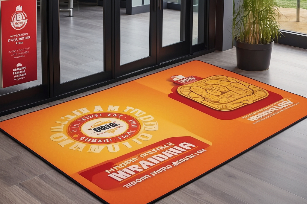 Tapis de Sol Promotionnel pour Entrée : L'Accueil Parfait pour Votre Marque