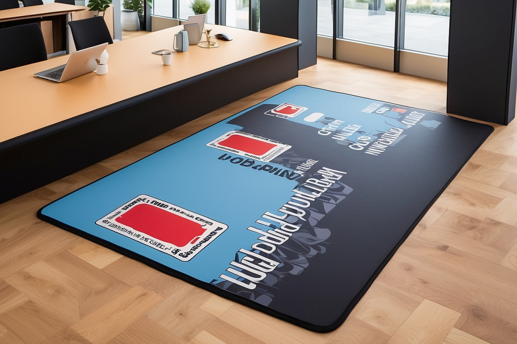 Tapis Personnalisé pour Zones à Fort Trafic : La Signature de Votre Marque