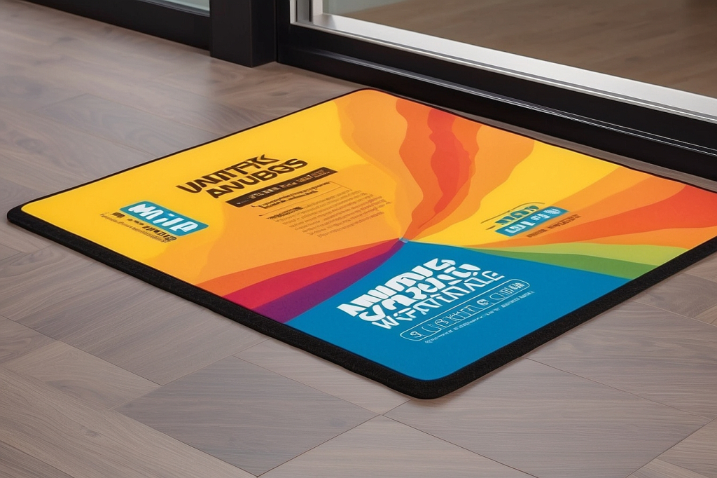 Tapis Personnalisé Réutilisable pour Campagnes Commerciales : Votre Marque sous