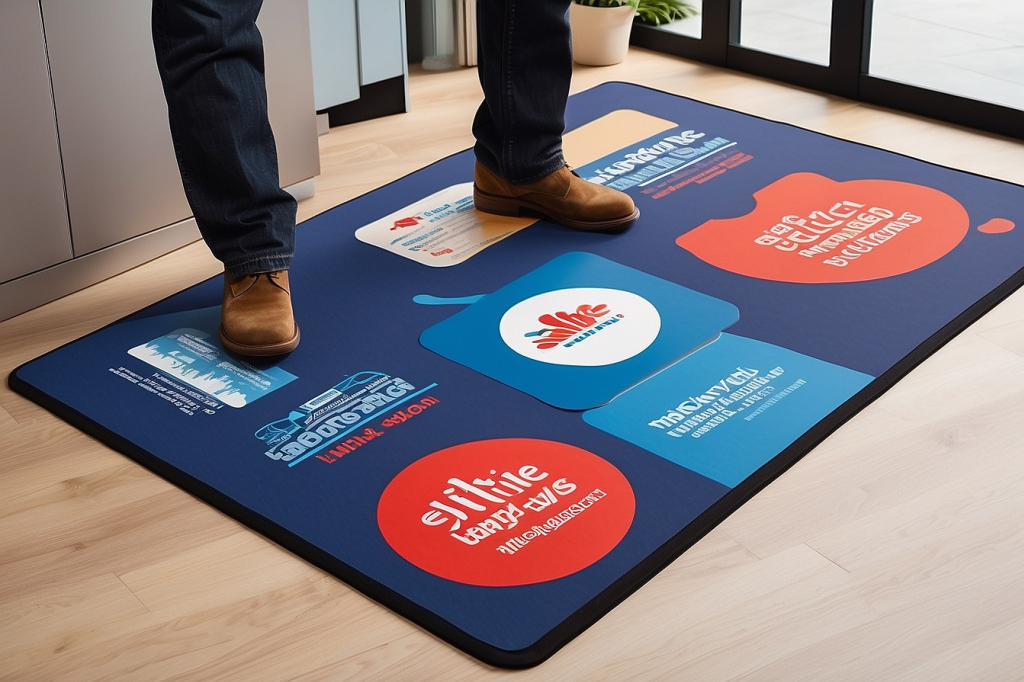 Tapis de Sol Publicitaire pour Séminaires : Impressionnez Vos Participants