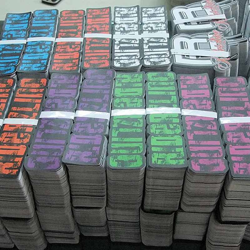 Sticker sur mesure avec logo d'entreprise