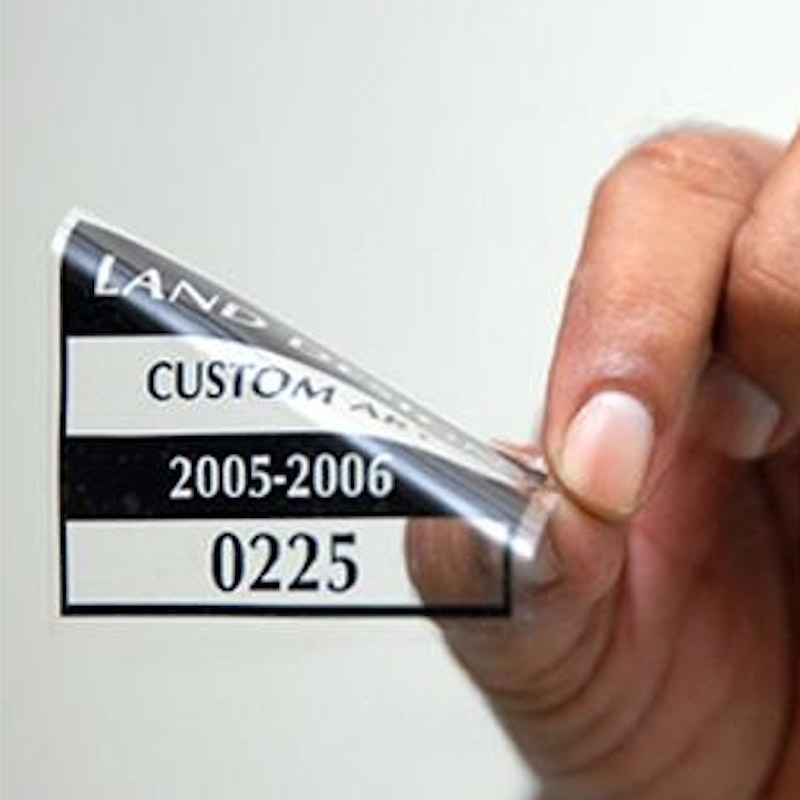 Stickers fond transparent - vitroplanie publicitaire impression miroir