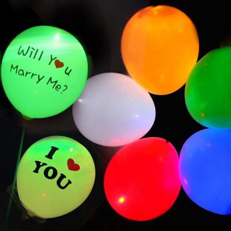 Ballons publicitaire avec led