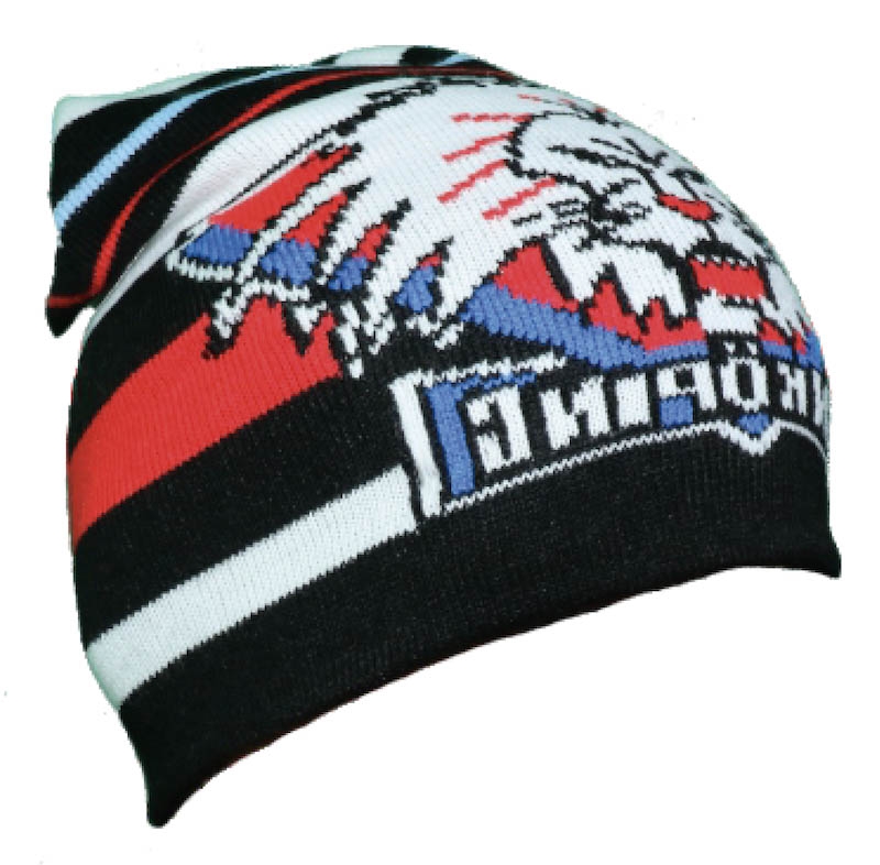 Bonnet tricoté personnalisable - lion