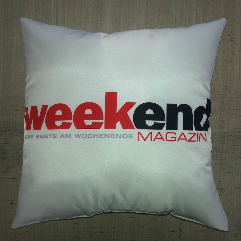 Coussins standard personnalisé - impression logo