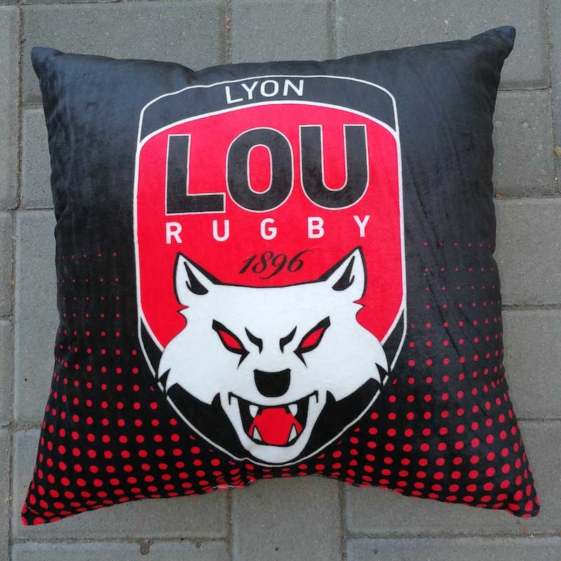 Coussins standard personnalisé marquage loup