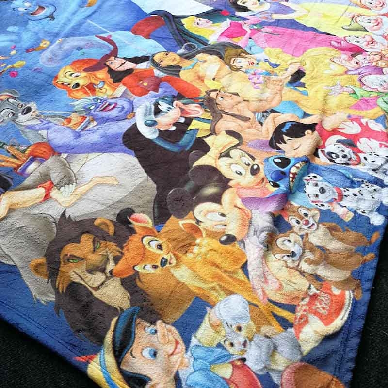 Couvertures publicitaire personnalisation disney