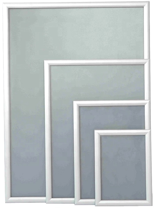 Cadre clic-clac - personnalisable bords carré - 4 tailles