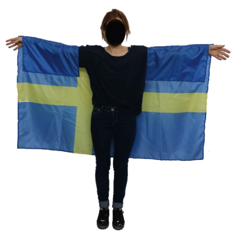 Drapeaux – Poncho publicitaire face