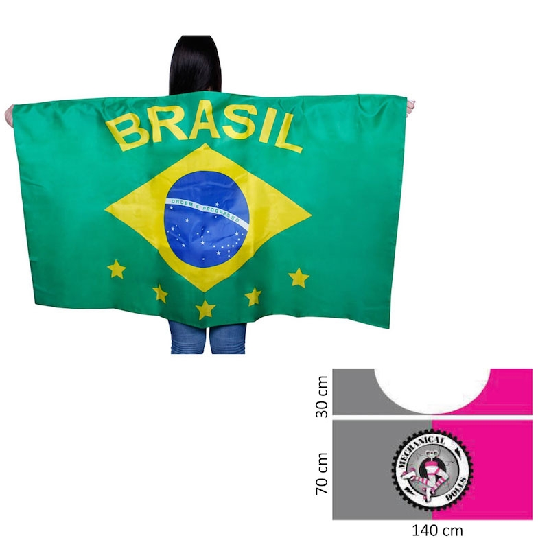 Drapeaux – Poncho publicitaire impression quadri