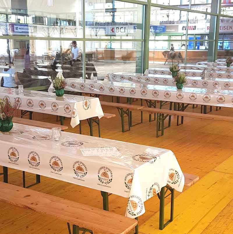 Nappe en Plastique publicitaire