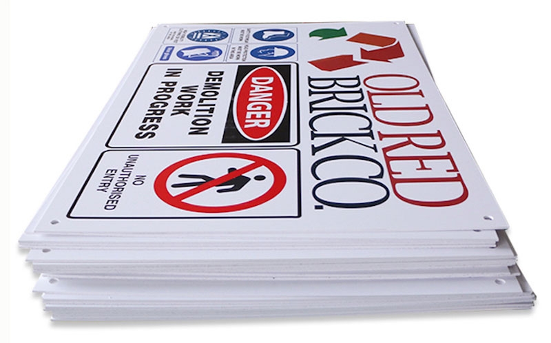 Panneaux PVC publicitaire avec oeillets