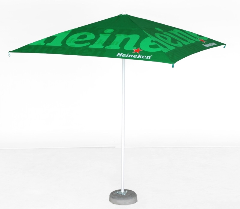 Parasol carré  personnalisé : 2,50 mètres