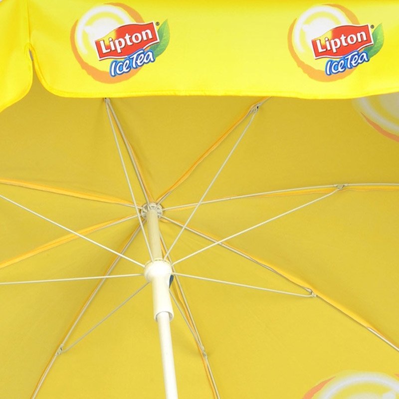 Parasol rond publicitaire 1,80 mètres - structure