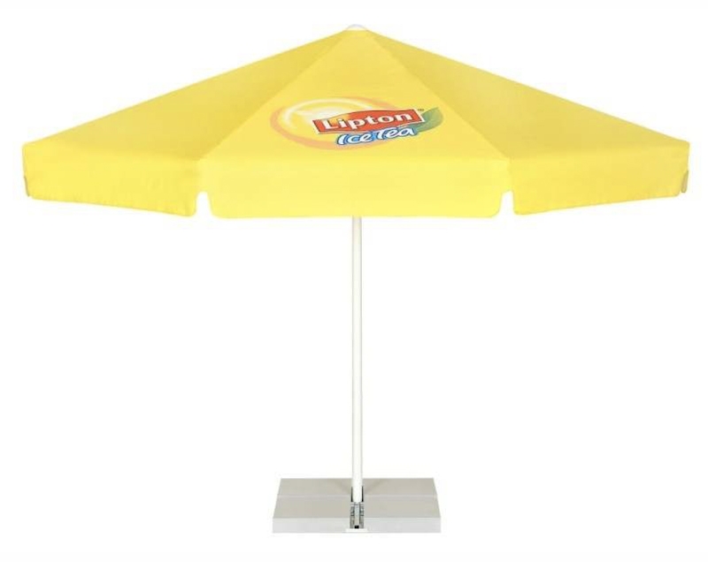 Parasol rond publicitaire - 3,50 mètres