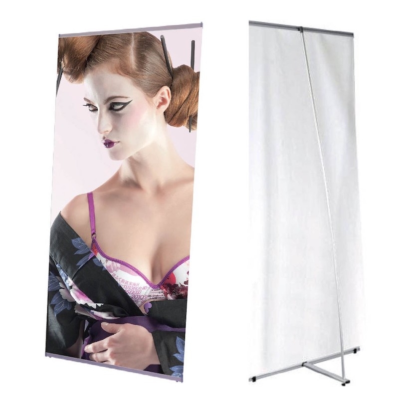 L banner publicitaire -marquage personnalisable
