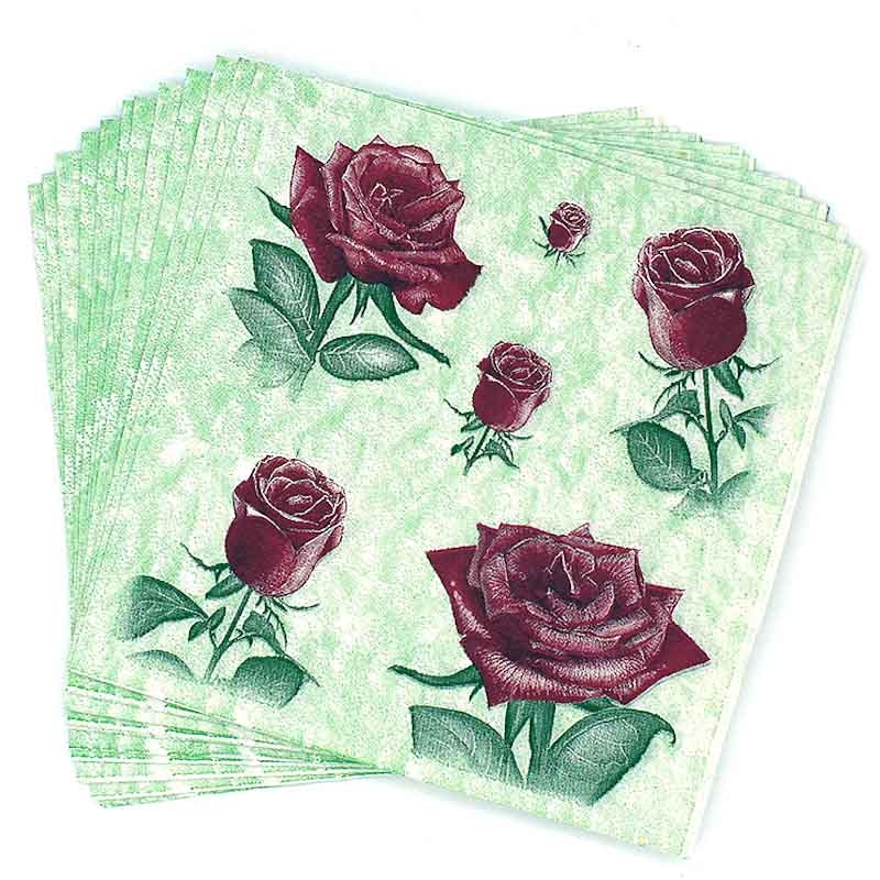 Serviettes en papier publicitaire