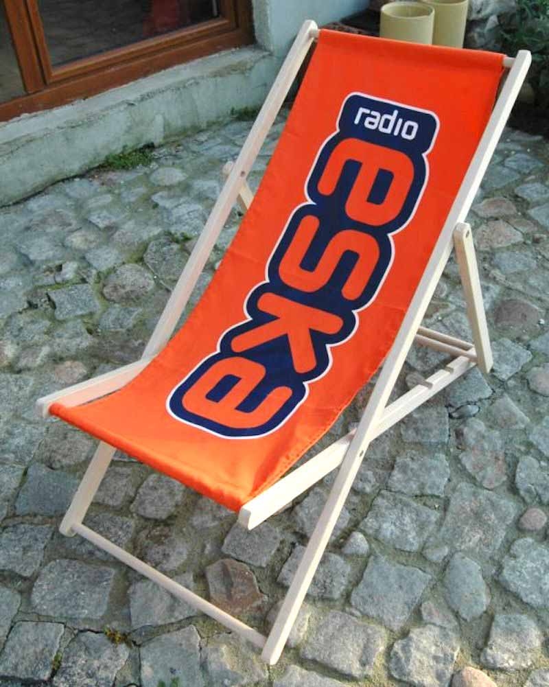 Transat Standard publicitaire - logo sur fond orange