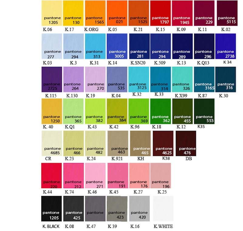 Transat XL / XXL publicitaire couleurs tissus disponibles
