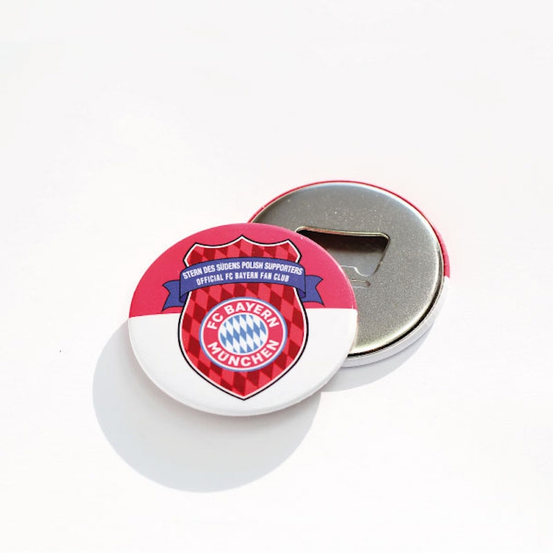 Magnet publicitaire décapsuleur